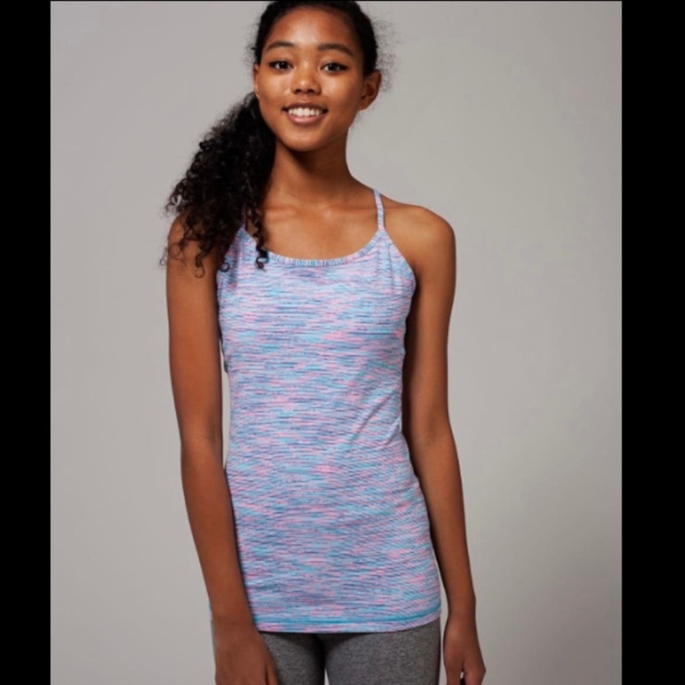 Ivivva we are from space pigment blue tumblin’ tank
